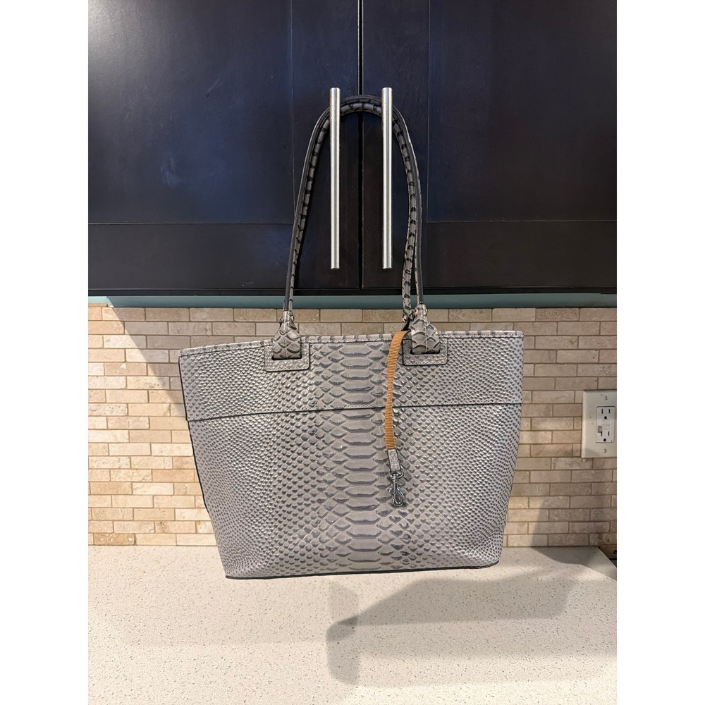 Dooney Bourke Zip Tote‎ Blush Embossed Leather - Picture 3 of 5